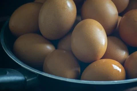 Raw Eggs Stock Photos
