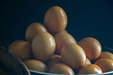 Raw Eggs Stock Photos