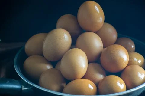 Raw Eggs Stock Photos