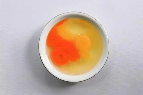 Raw eggs Stock Photos