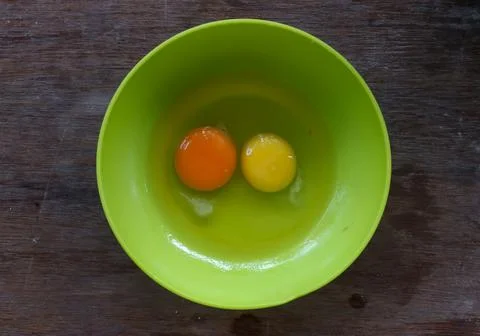 Raw eggs Stock Photos