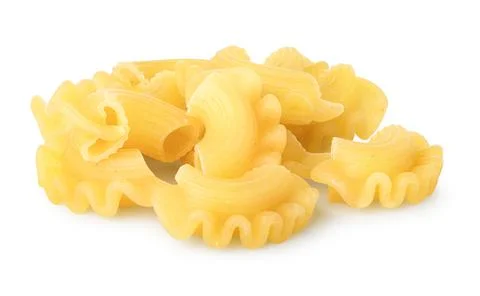 Raw figured pasta Stock Photos