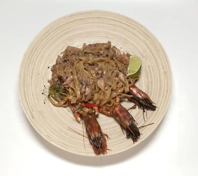 Raw fish in the kitchen ready to cook. Stock Photos