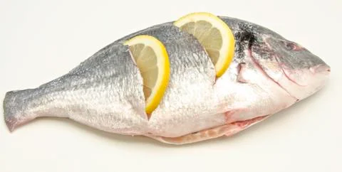 Raw fish Stock Photos