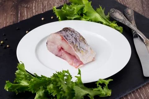 A raw fish Stockfoto's