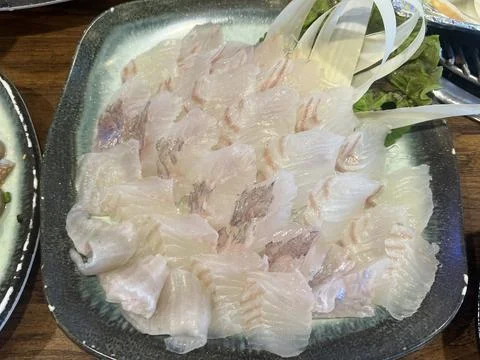 Raw Fish Sashimi Stock-Fotos