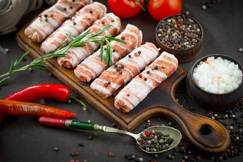 Raw, fresh meat Foto stock