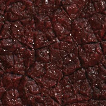Raw garnet crystals - seamless texture perfect for 3D modeling and rendering Illustrazione stock