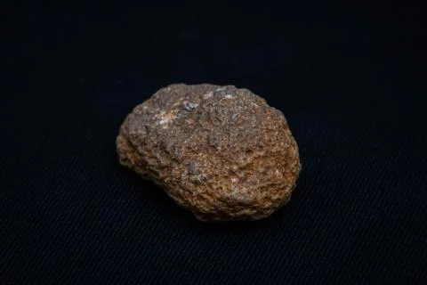 Raw Geode before being cut open to show its precious inside Stock Photos