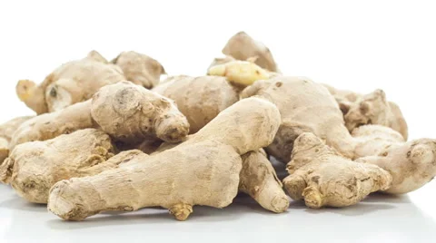 Raw ginger Stock Footage 40097548