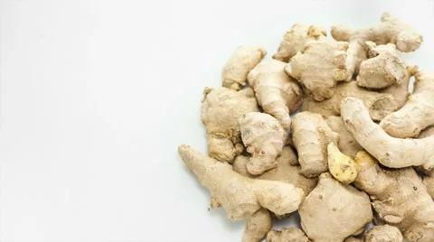 Raw ginger Stock Footage 40097755