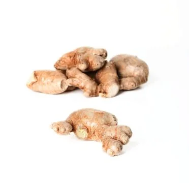 Raw ginger Stock Photos
