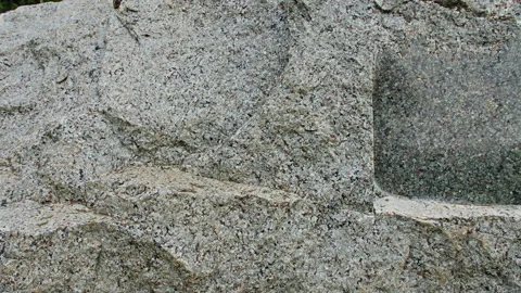 Raw gray stone texture rock close-up 스톡 동영상 137048015