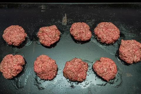 Raw ground beef Stock Photos