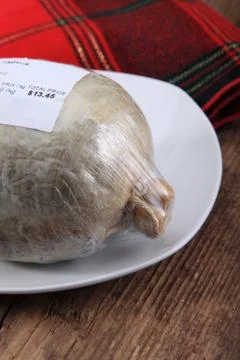 Raw haggis Stock Photos