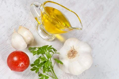 Raw ingredients Stock Photos