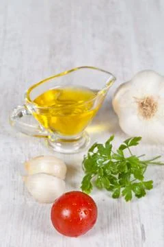 Raw ingredients Stock Photos