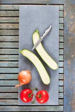 Raw ingredients Stock Photos