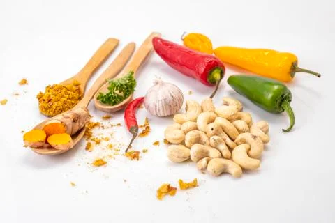Raw Ingredients Stock Photos