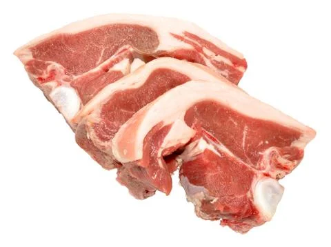 Raw Lamb Chops Stock Photos