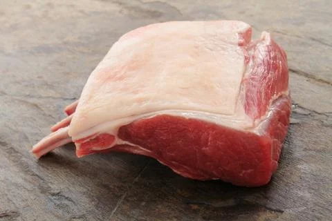 Raw lamb cuts Stock Photos