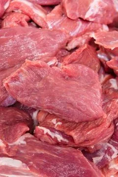 Raw Lamb Fillets Stock Photos