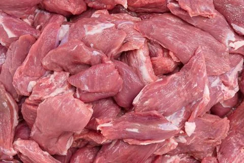 Raw Lamb Fillets Stock Photos