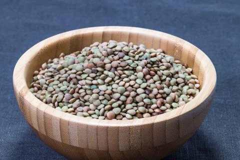 Raw lentil Stock Photos