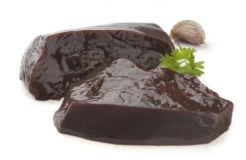 Raw liver Stock Photos