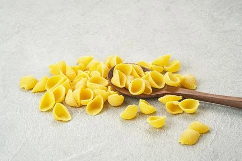 Raw Macaroni pasta  Stock Photos