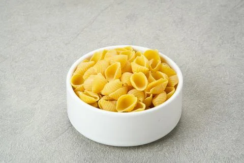Raw Macaroni pasta  Stock Photos