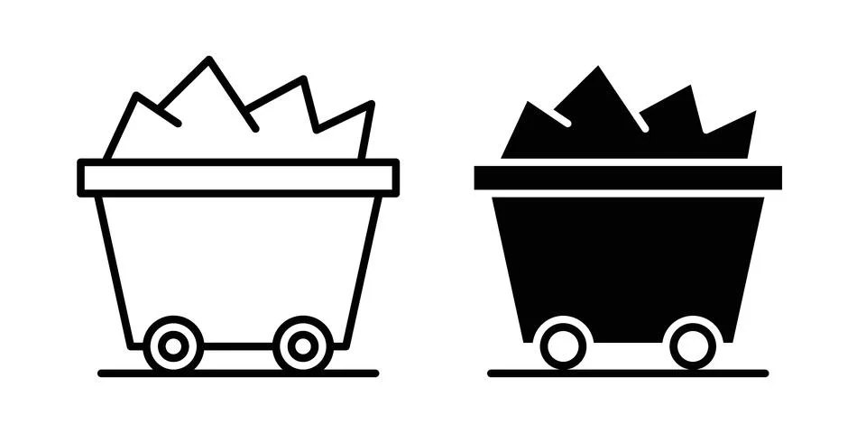 Raw material icon vector design. EPS10 Illustrazione stock