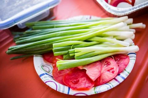 Raw meal Stock Photos