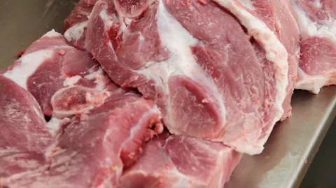 Raw meat 5 Stock Footage 2346833