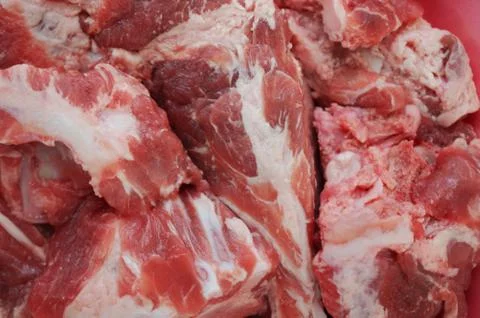 Raw Meat Background Stock Photos