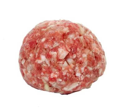 Raw meat-balls Stock Photos