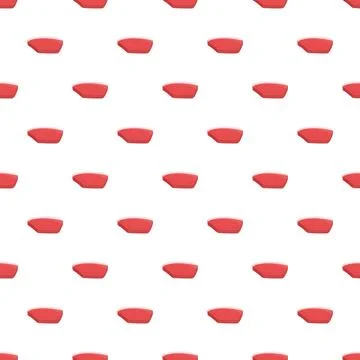 Raw meat beef steak seamless pattern background Stock Illustration