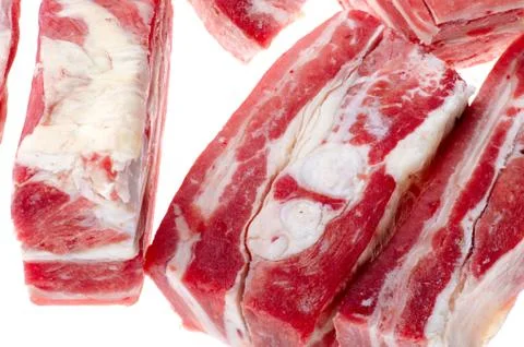 Raw meat close up Stock Photos