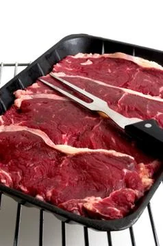 Raw meat before cooking Stock Photos