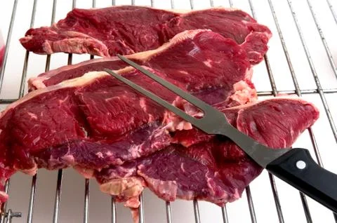 Raw meat before cooking Stock Photos