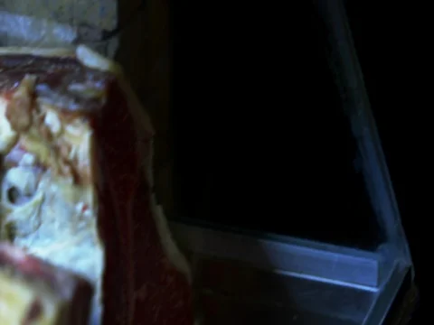 Raw meat detail Stock Footage 80673639