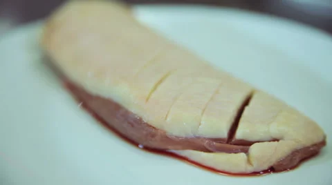 Raw meat duck breast 動画素材 59615951