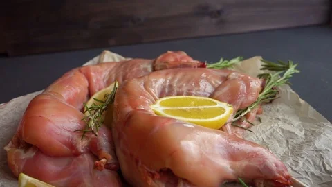 Raw meat Stock Footage 112579587