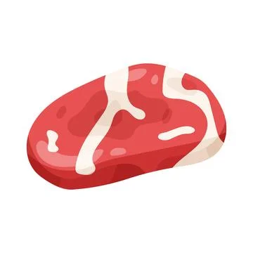 Raw meat Stock Illustration
