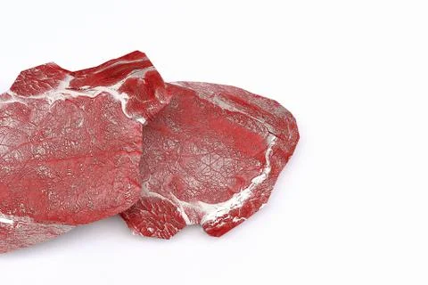 Raw meat isolated Stock Illustration