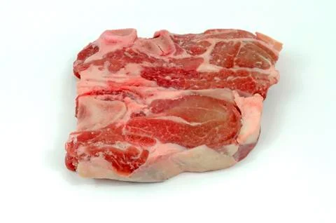 Raw meat isolated Stock Photos