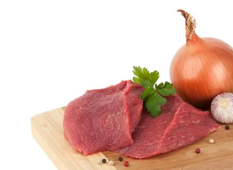 Raw meat Stock Photos
