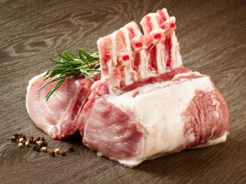 Raw meat Stock Photos