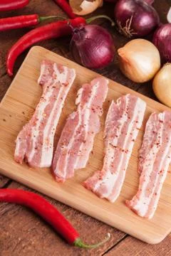 Raw meat Stock Photos