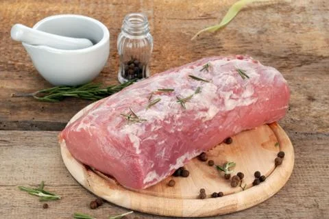 Raw meat Stock Photos